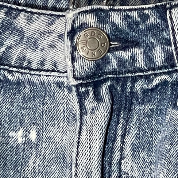 BDG High Rise Dree Cheeky Raw Hem Shorts Slight Stone Wash Y2K 90's - Picture 4 of 8